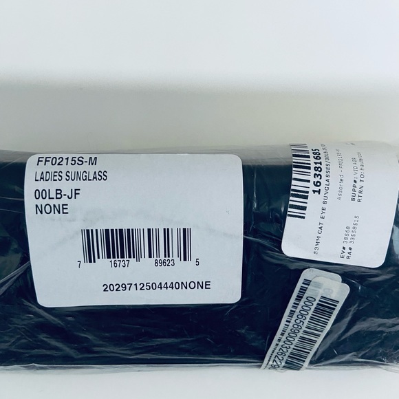 FENDI 53mm Cat Eye Sunglasses NEW! AUTHENTIC! - Picture 12 of 12